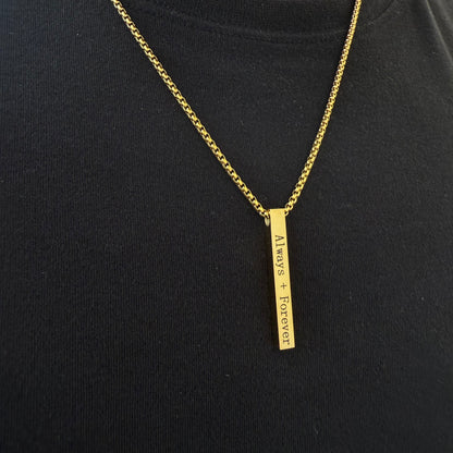 Always and Forever Gold Necklace