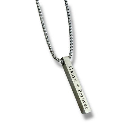 Always and Forever Silver Necklace
