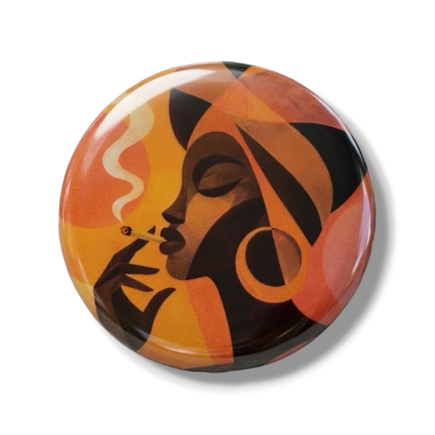 Abstract Soul Button Pin – 1.25”
